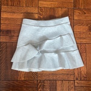 Zara girls cute grey skirt